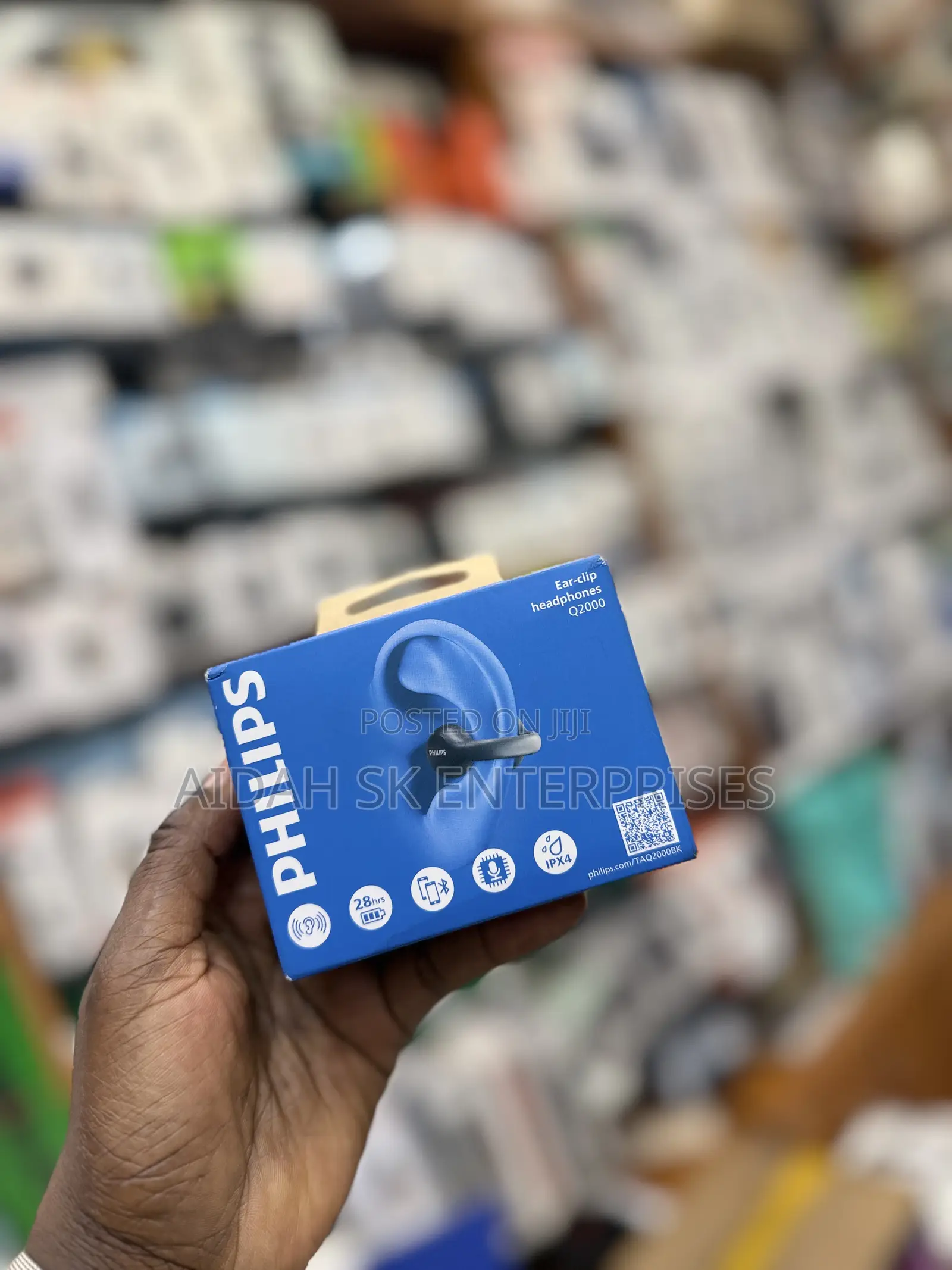 Philips Q2000 Ear-Clip Headphones