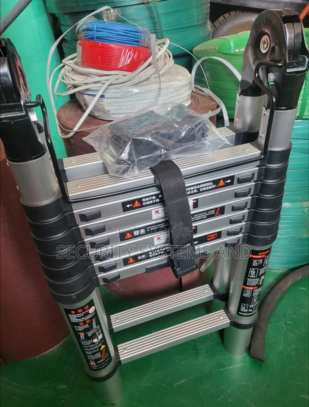 Multi Purpose Telescopic Ladder -18 Feet Long -Double Stand - 6 Meters
