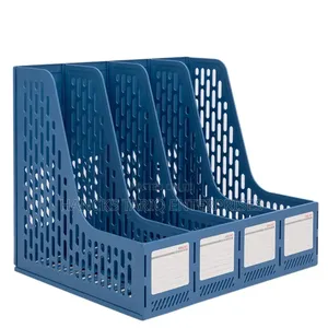 Deli 4-Compartment Desk File Organizer