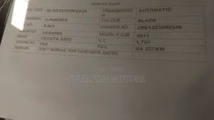 Toyota Axio 2011 Black
