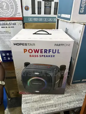 Hopestar Party One 80w RGB Wireless Bluetooth Speaker With 2 Mics