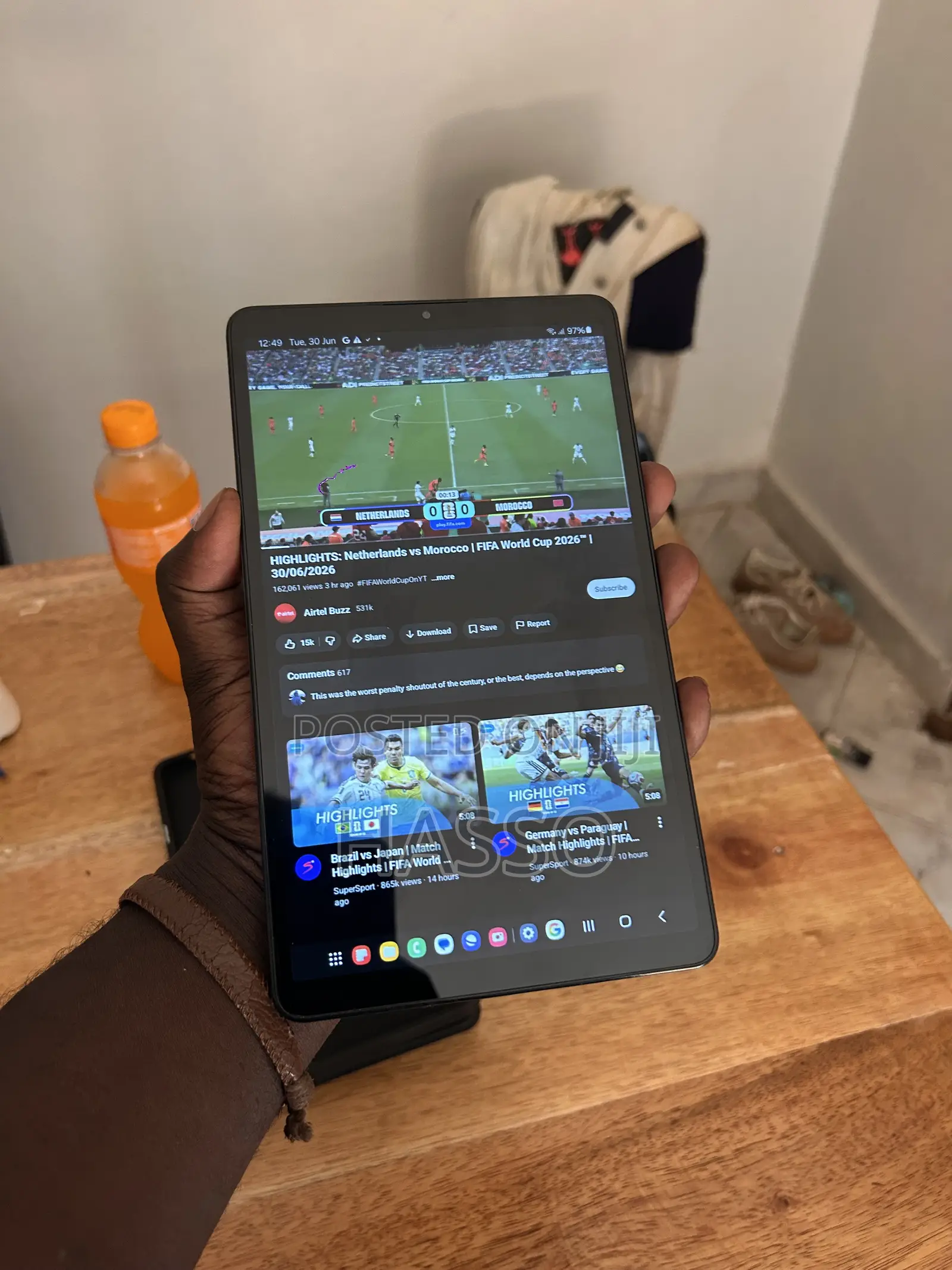 New Samsung Galaxy Tab A9 64 GB Black