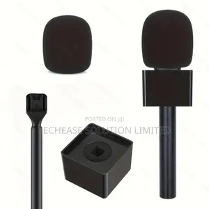 Wireless Lavalier Microphone Interview Handle – Handheld Mic Adapter