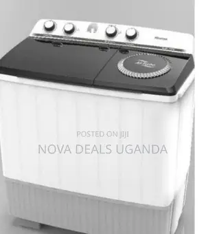 Hisense 10kg Wsbe101 Twin Tub Washing Machine-White