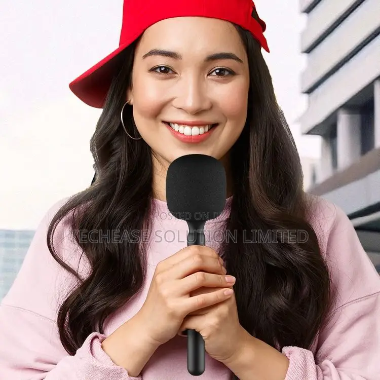 Wireless Lavalier Microphone Interview Handle – Handheld Mic Adapter