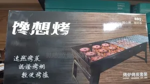 Foldable BBQ Charcoal Grill Kit.