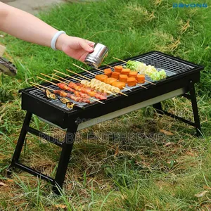 Foldable BBQ Charcoal Grill Kit.