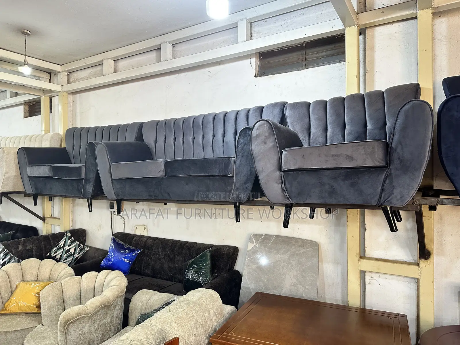 Elegant Butterfly Sofa Set
