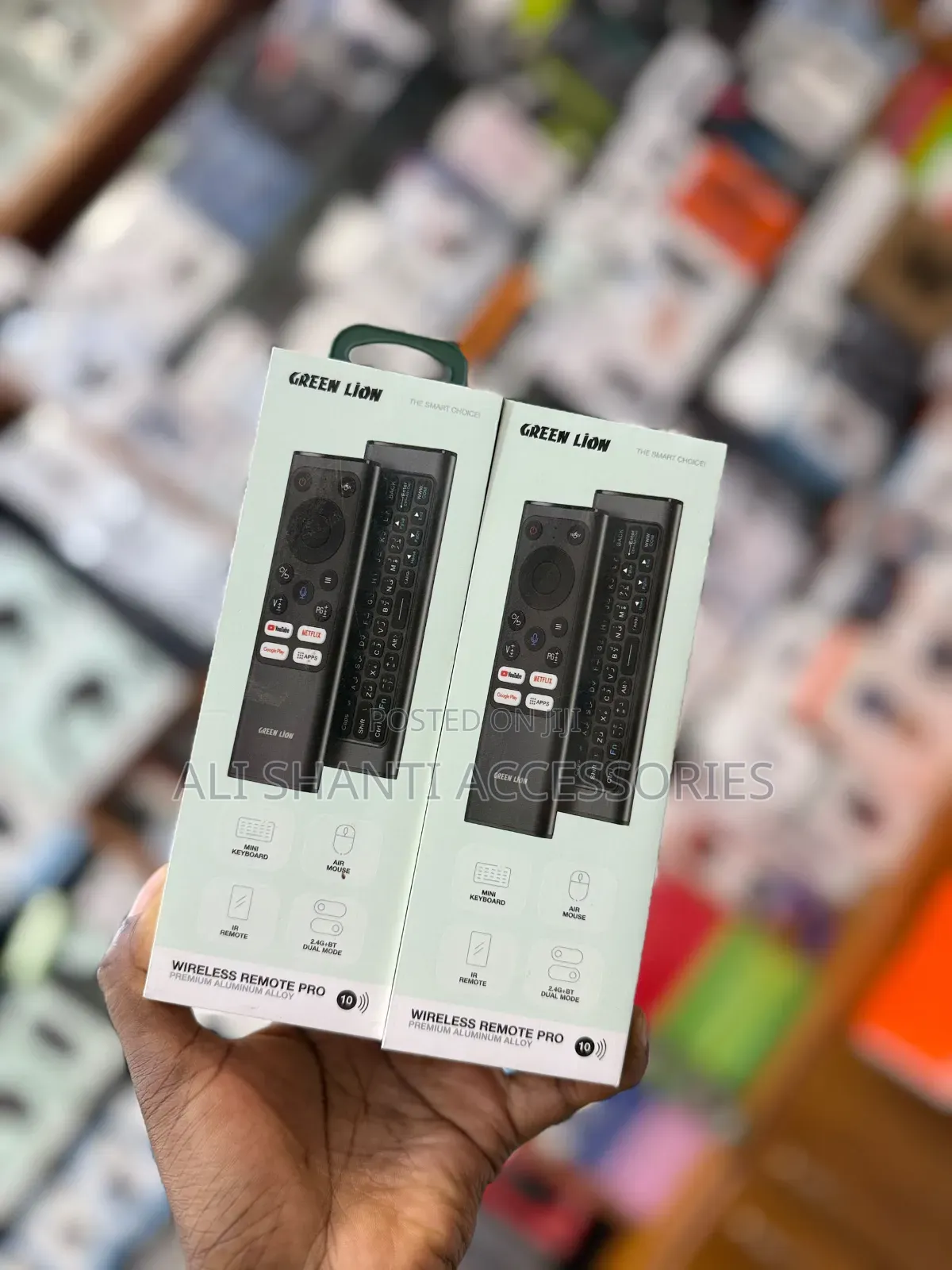 Mini Wireless Tv Remote Controller With Keyboard