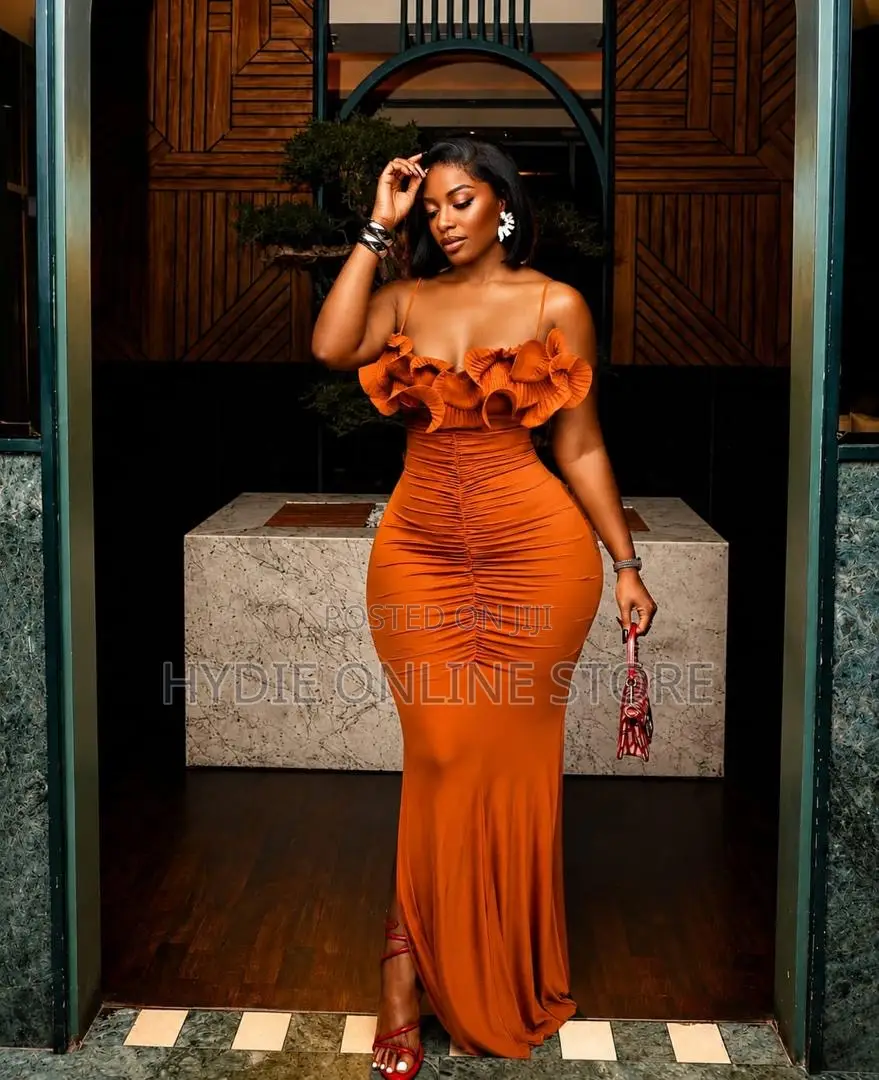 Long Floral Unique Armless Dress