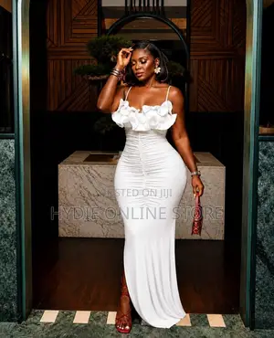 Long Floral Unique Armless Dress