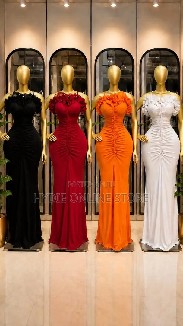 Long Floral Unique Armless Dress