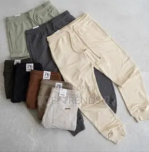 Gent’S Quality Plain Sweatpants