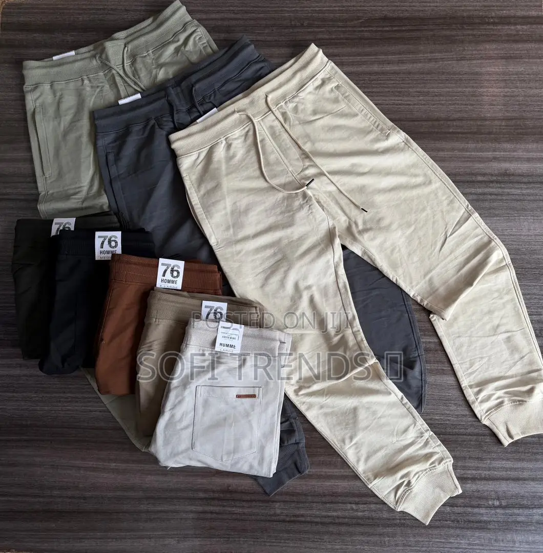 Gent’S Quality Plain Sweatpants