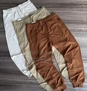Gent’S Quality Plain Sweatpants