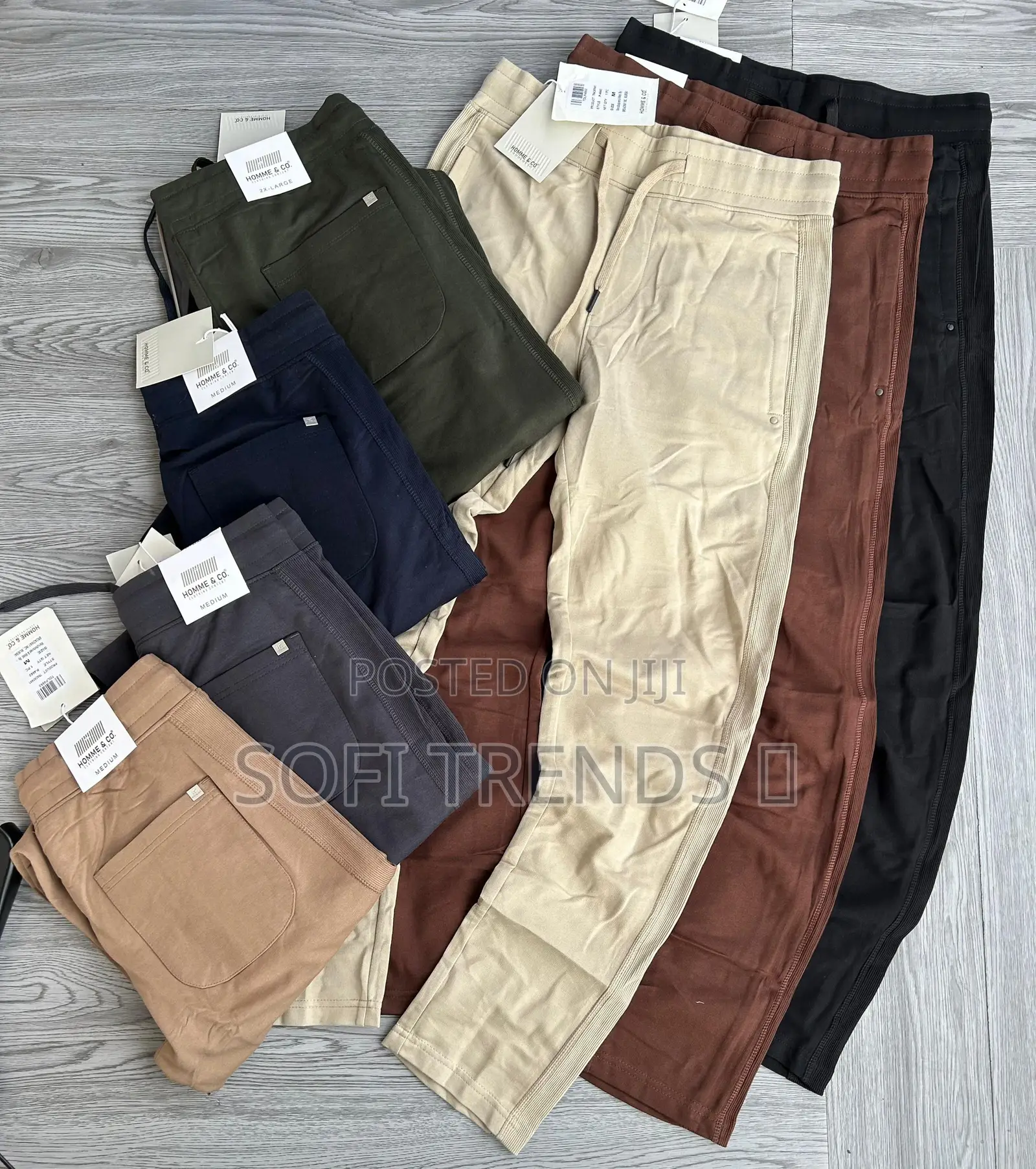 Gent’S Quality Plain Sweatpants