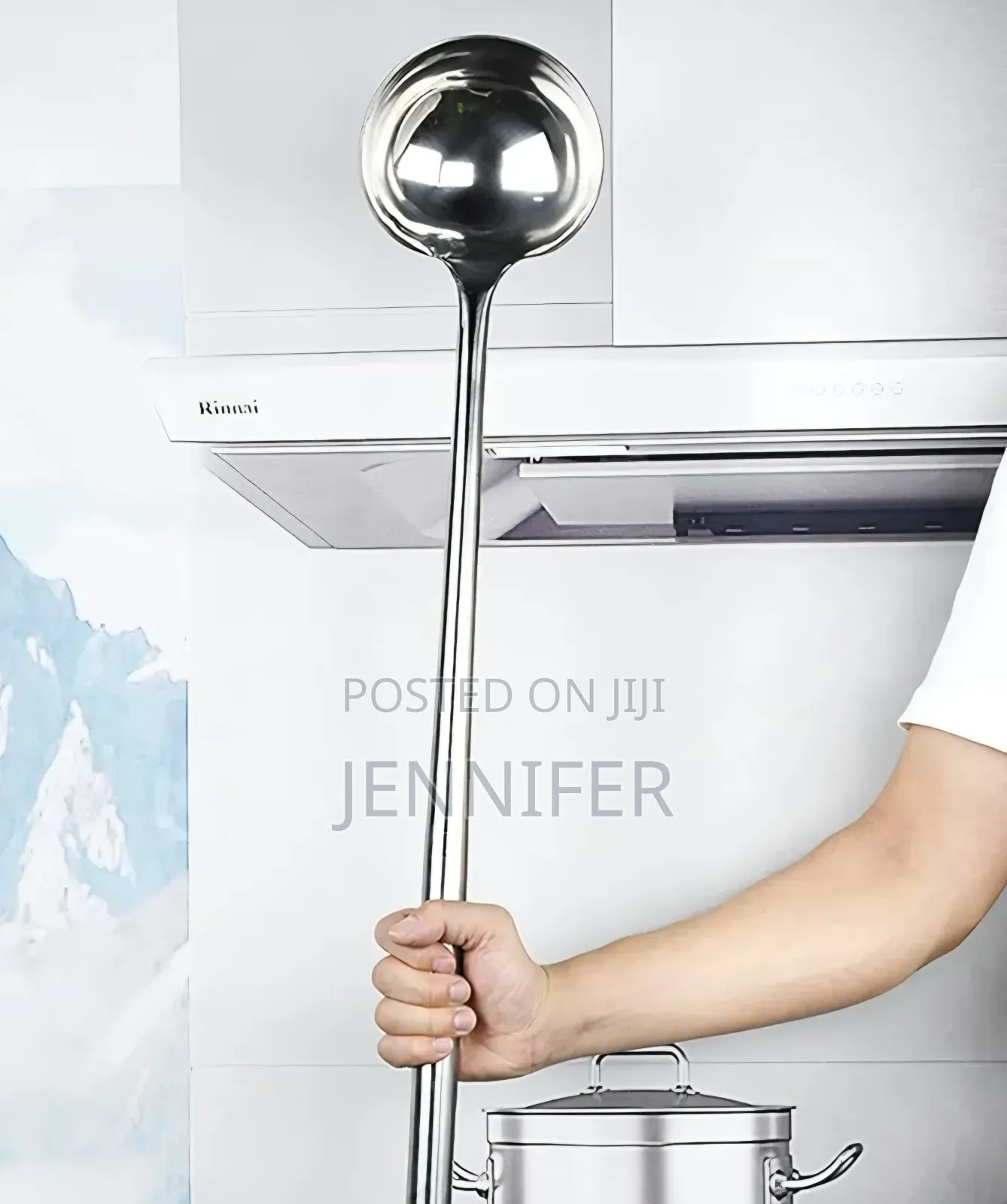 Stainless Steel Long Handle Soup Spoon