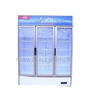 Adh 1035l Commercial Display Beverage Fridge-White