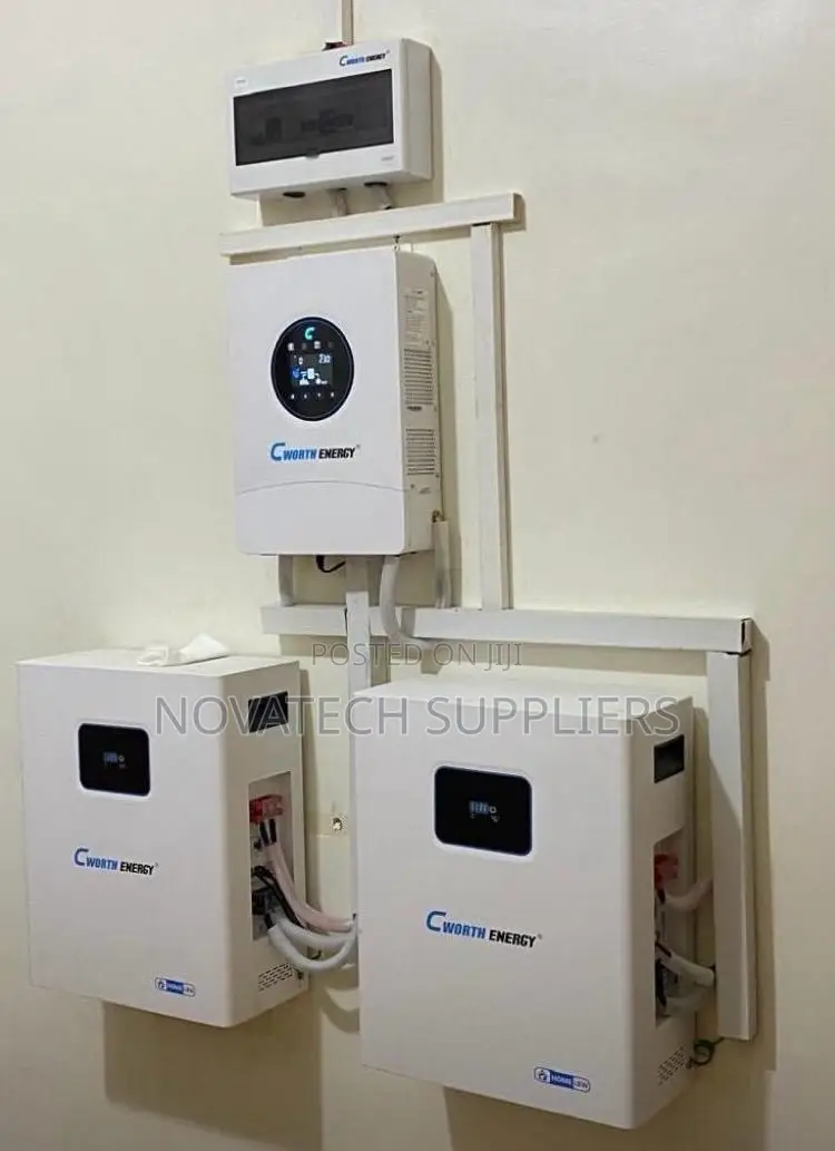 200ah 48v 10kwh Lithium Battery Hybrid Solar Power System for Home