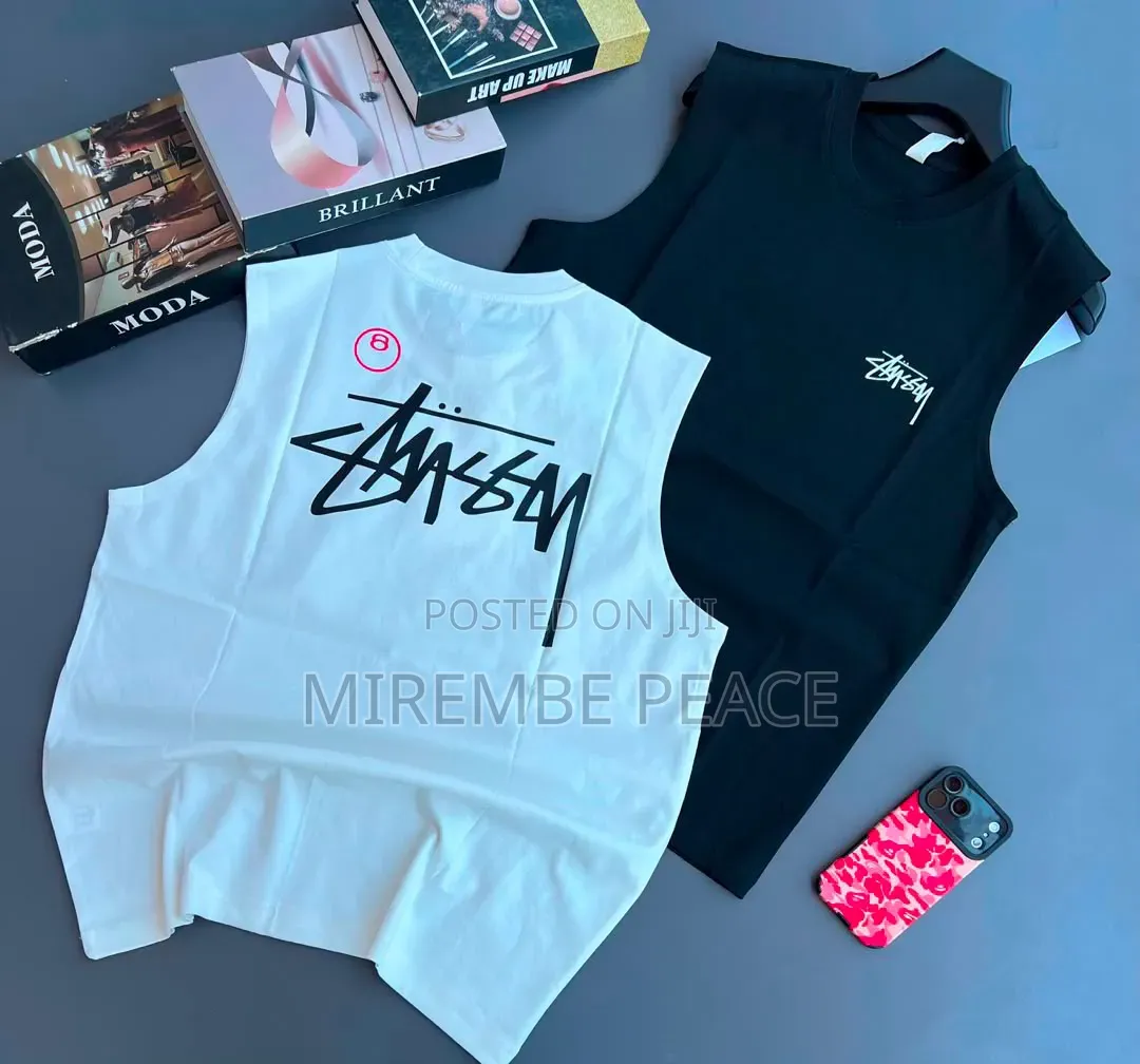 Sleeveless Cotton T-Shirts