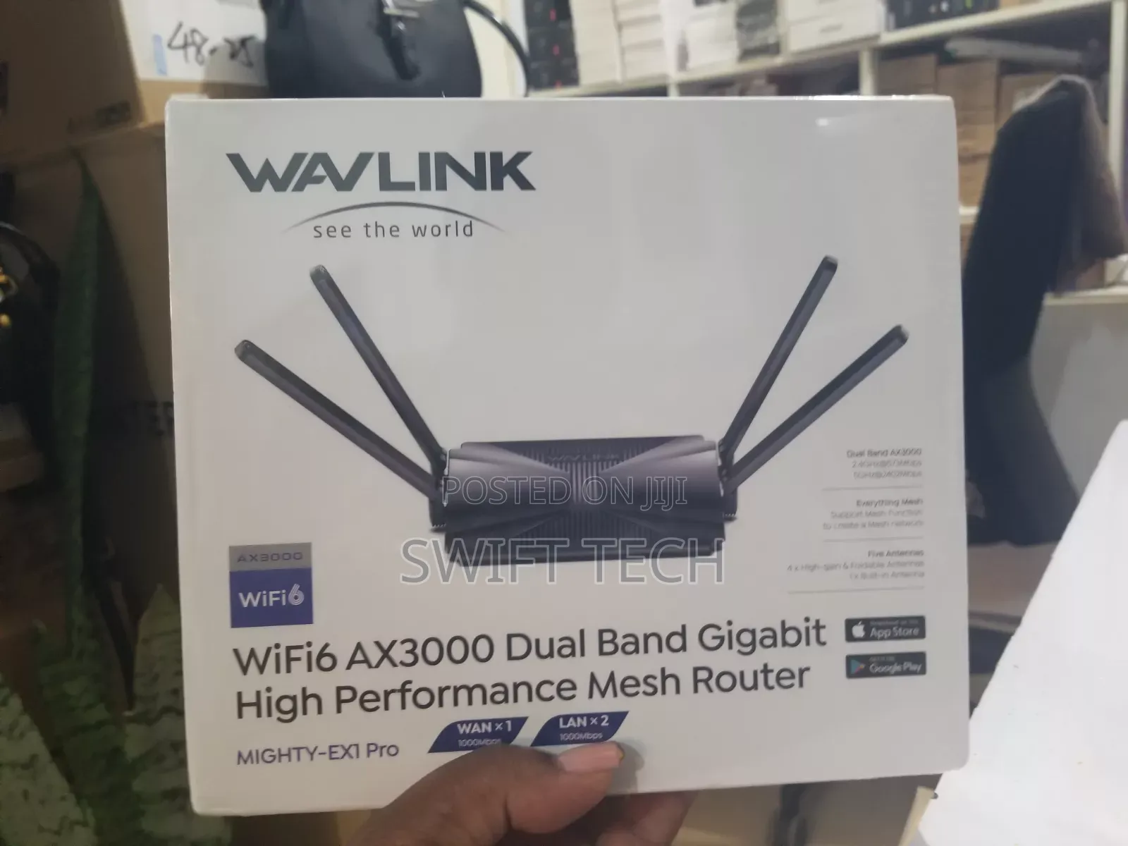 Wavlink Mighty Ex1 Pro Gigabit Mesh Router