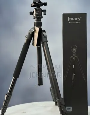 Jmary Kt325+Nb30 Professional Aluminum Alloy Camera Tripod