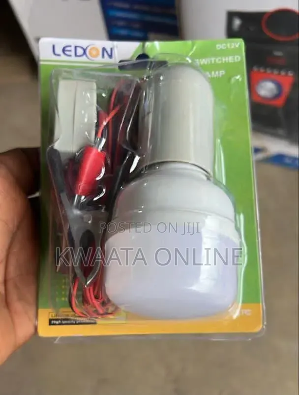 1w Ledon Dc Solar Bulb Complete 12v -1 Pc