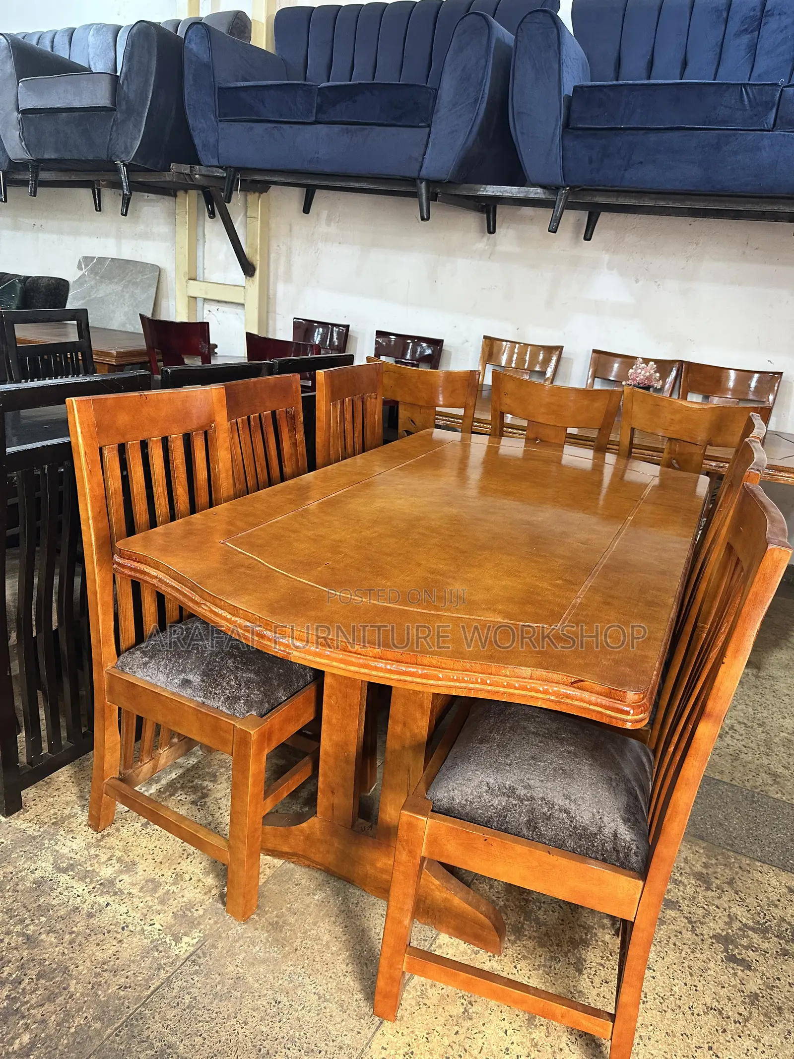Solid 6 Seater Dining Set