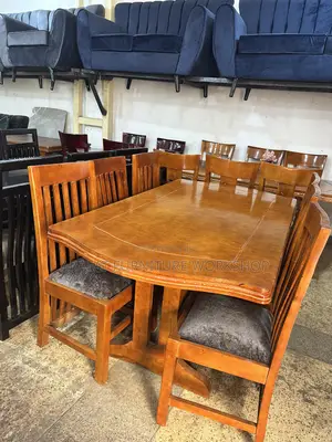 Solid 6 Seater Dining Set