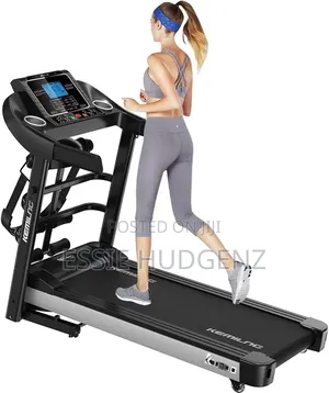 Electric Treadmill Running Exercise Machine With LCD Display