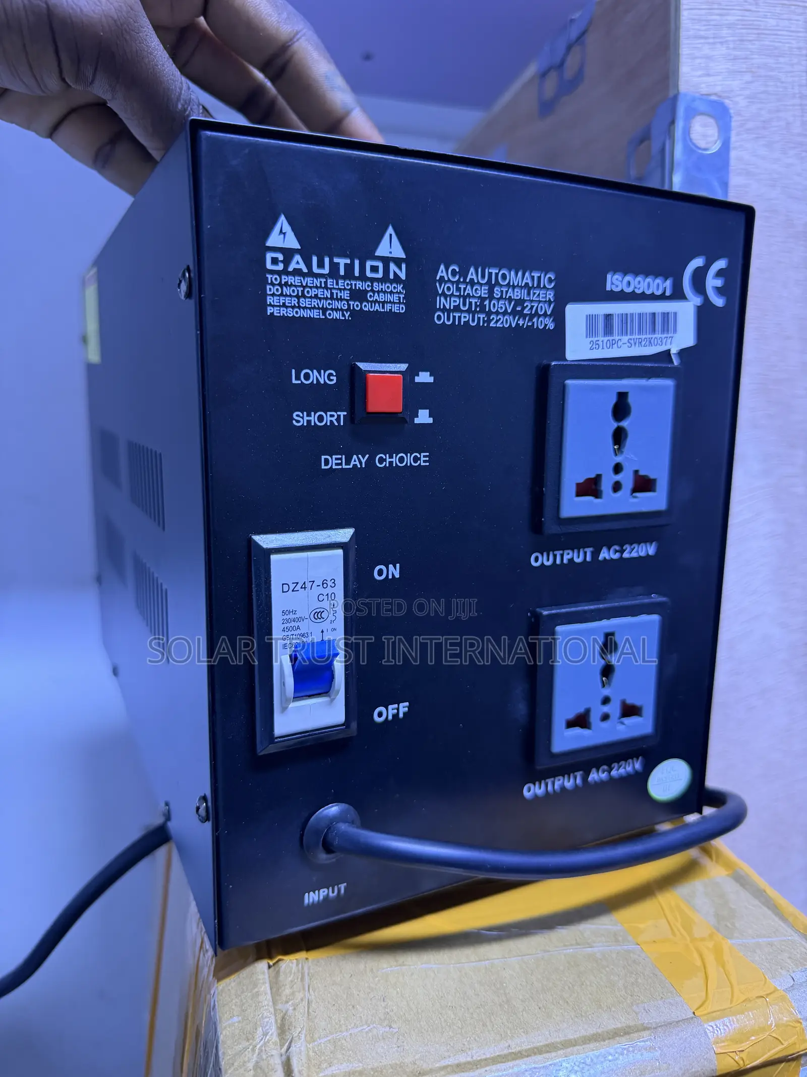 2000va Voltage Stabilizer | Automatic Voltage Regulator (Avr)