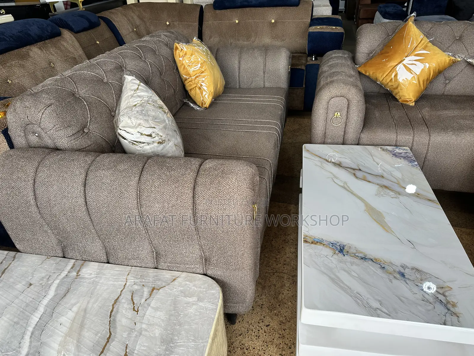 Elegant High Density Sofa Set