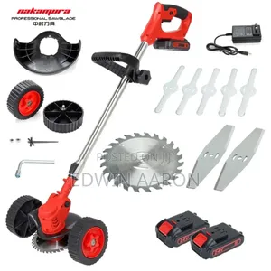 Lawn Mower/ Grass Cutter With 2 Batteries