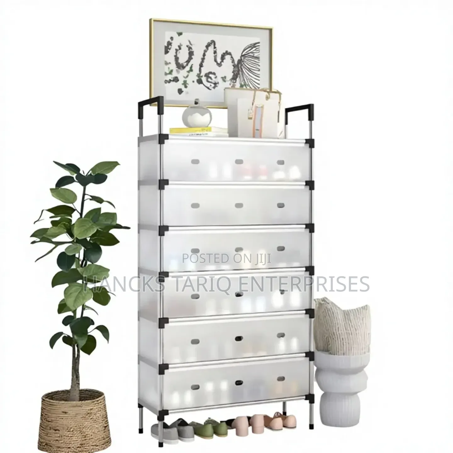 Multi-Tier Dust-Proof Shoe Storage Rack