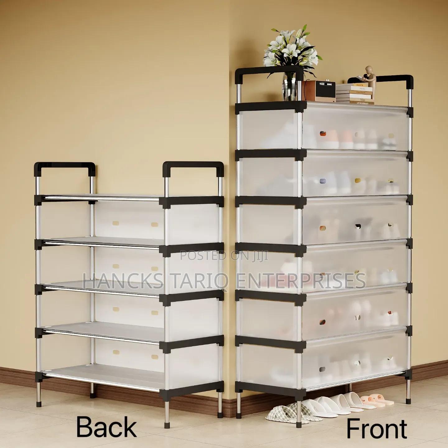 Multi-Tier Dust-Proof Shoe Storage Rack