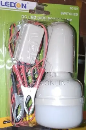 1w Ledon Dc Solar Bulb Complete 12v -1 Pc