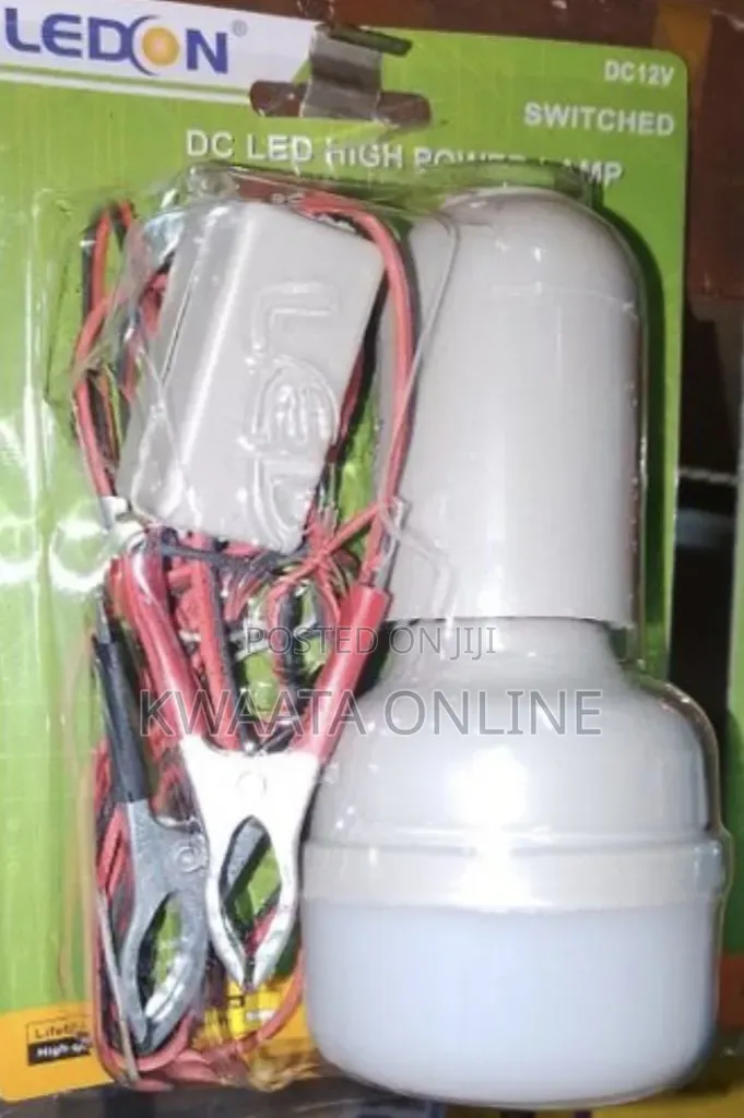 1w Ledon Dc Solar Bulb Complete 12v -1 Pc
