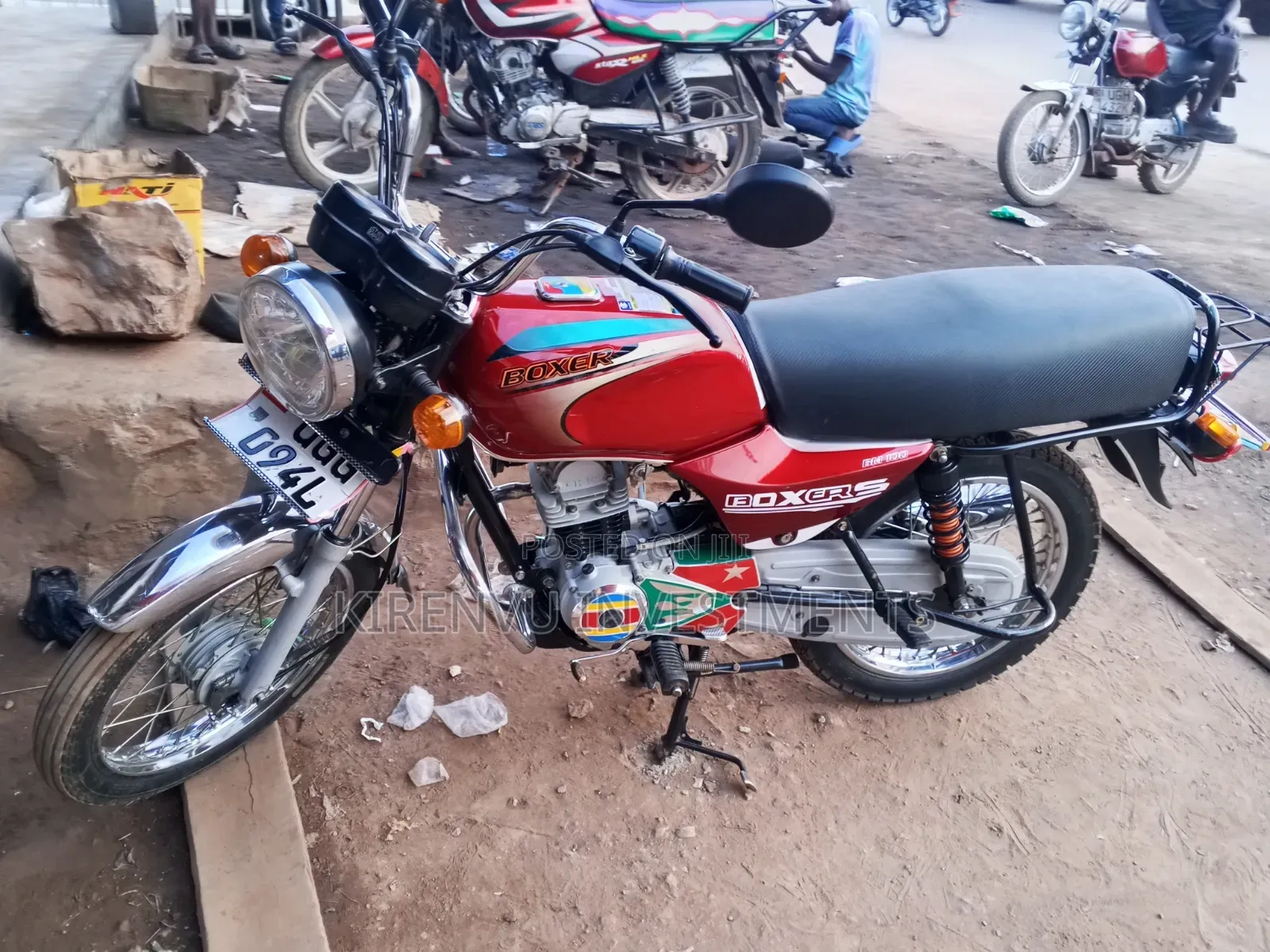 Bajaj Boxer 100 2020 Red
