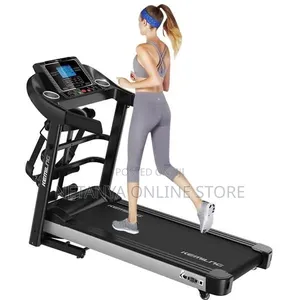 Folding Electric Treadmill With Belt Massager