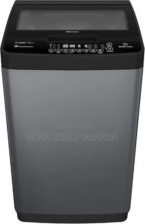 Hisense 8kg Top Load Automatic Washer Titanium Greysilver
