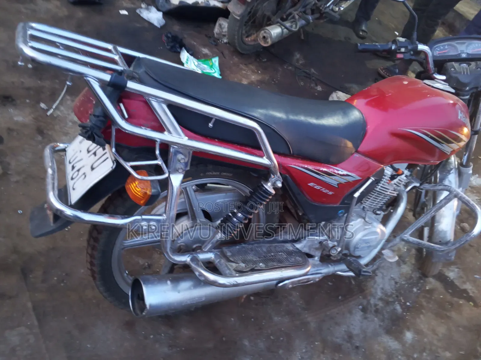 Haojue DK125 2020 Red