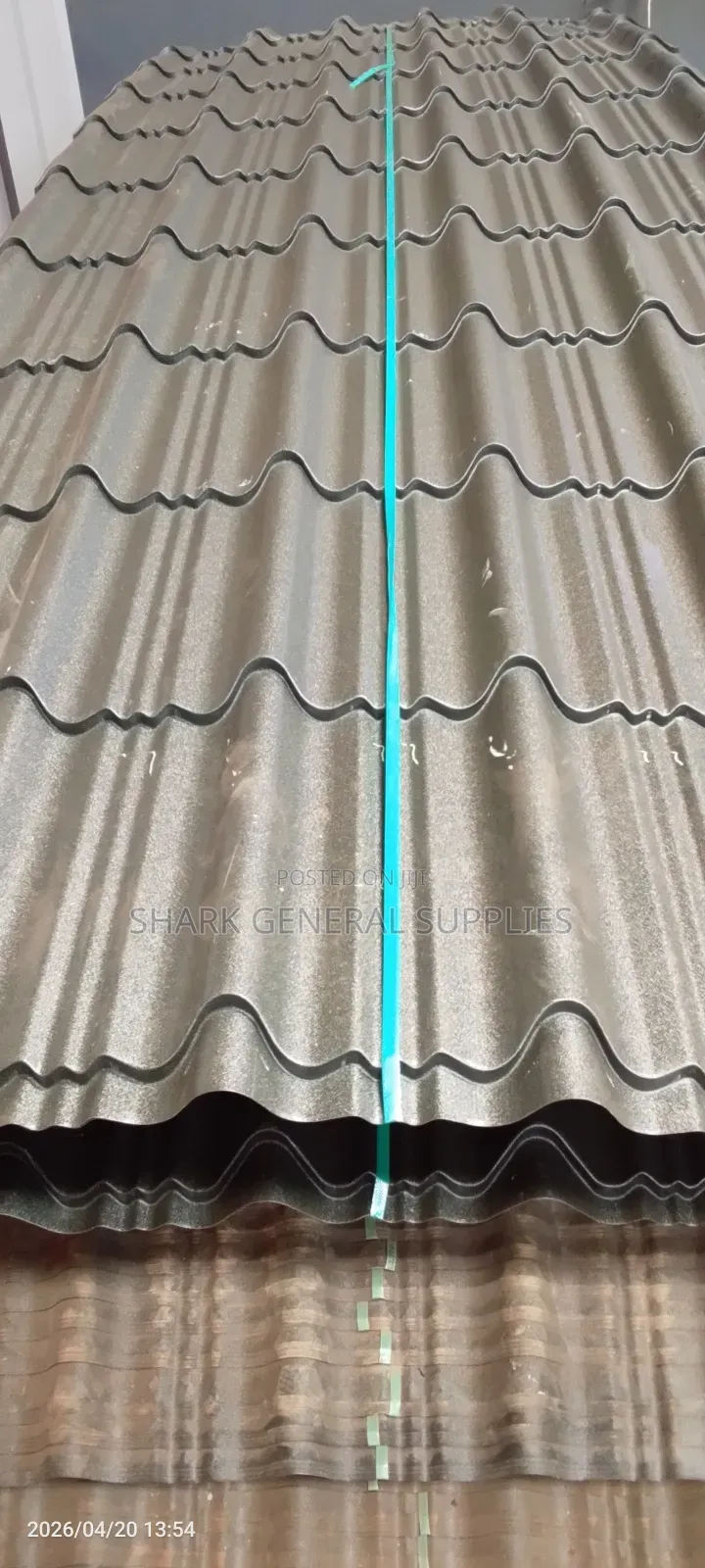Iron Sheets Black (Supertile Smooth)