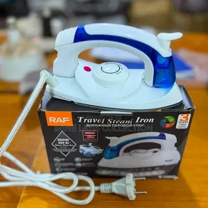 Raf Portable Electric Steam Iron With a Collapsible Handle