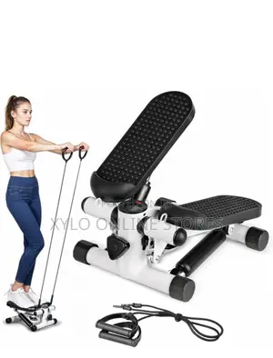 Portable White Mini Stepper Model 8034-7l