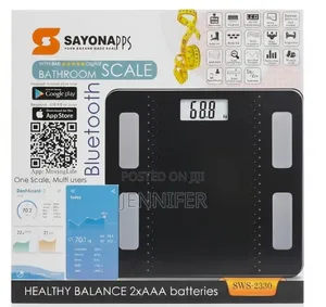 Sayonapps SWS-2330 Bluetooth Digital Bathroom Scale
