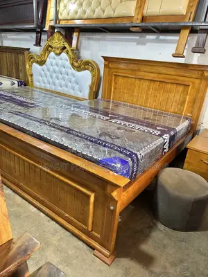 Pure Wooden King Bed