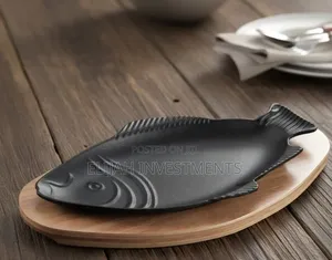 Cast Iron Sizzling Steak or Fish Pan