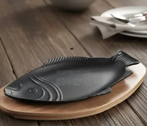 Cast Iron Sizzling Steak or Fish Pan