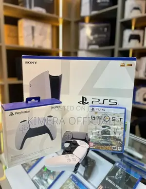 Brand New Ps5 Slim With 2 Controllers and Ghost of Yotei Game Cd