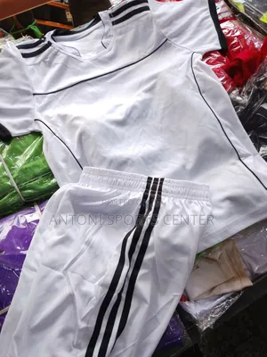 Kids Plain White Jersey
